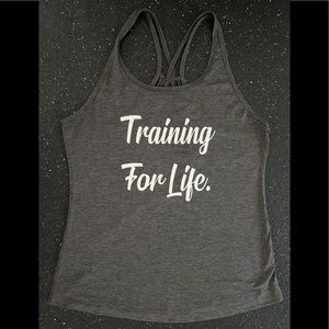 CVG discontinued open back tank top